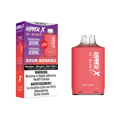 Ripper X 25K/20K Pod - Sour Berries