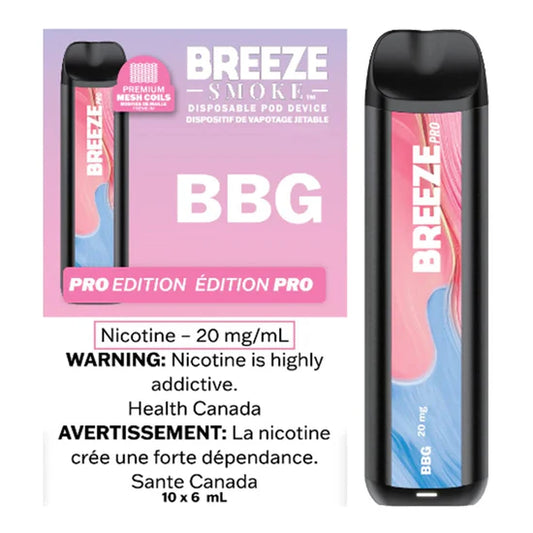 BREEZE PRO DISPOSABLE - BBG