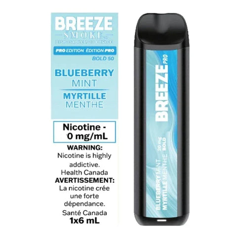 BREEZE PRO DISPOSABLE - BLUEBERRY MINT