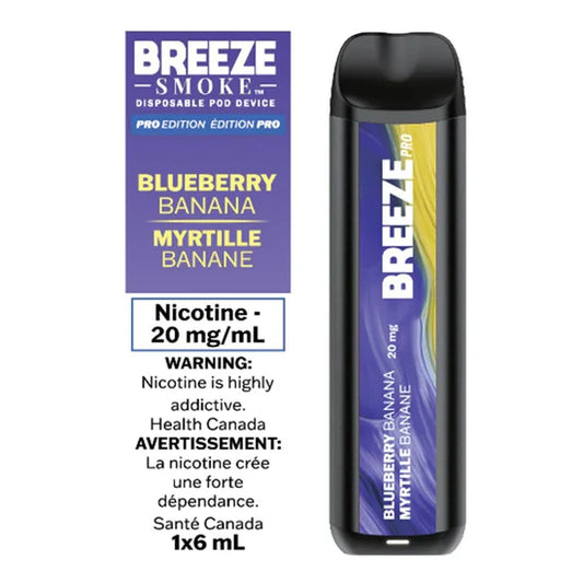 BREEZE PRO DISPOSABLE - BLUEBERRY BANANA