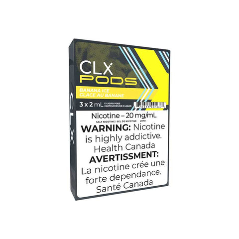 CLX Pod Pack - Banana Ice 3/PK