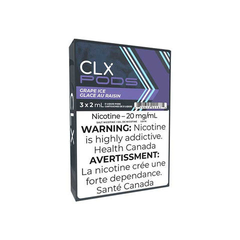 CLX Pod Pack - Grape Ice 3/PK