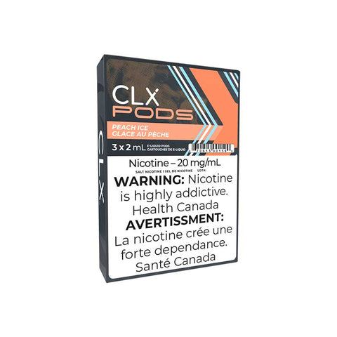 CLX Pod Pack - Peach Ice 3/PK