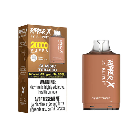 Ripper X 20K Pod - Classic Tobacco