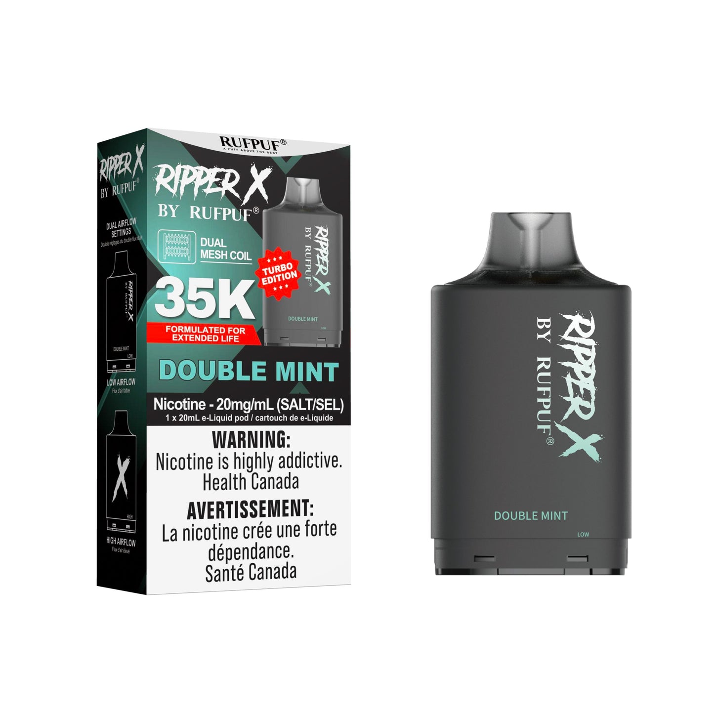 Ripper X 35K Pod - Double Mint