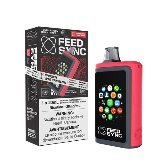 FEED SYNC 25K PAR FEED DISPOSABLE - Pastèque congelée