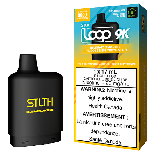 STLTH Loop 2 9K Pod - Blue Razz Lemon Ice