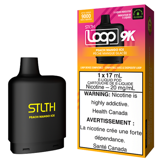 STLTH Loop 2 9K Pod - Peach Mango Ice