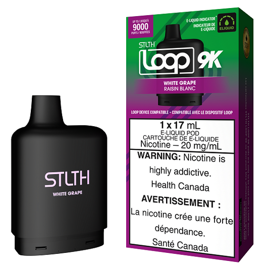 STLTH Loop 2 9K Pod - White Grape