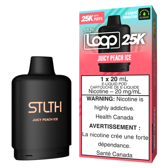 Pod STLTH Loop 2 25K ​​- Pêche glacée juteuse