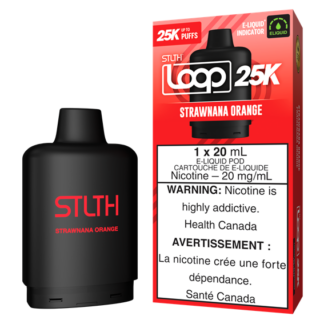 STLTH Loop 2 25K Pod - Strawnana Orange