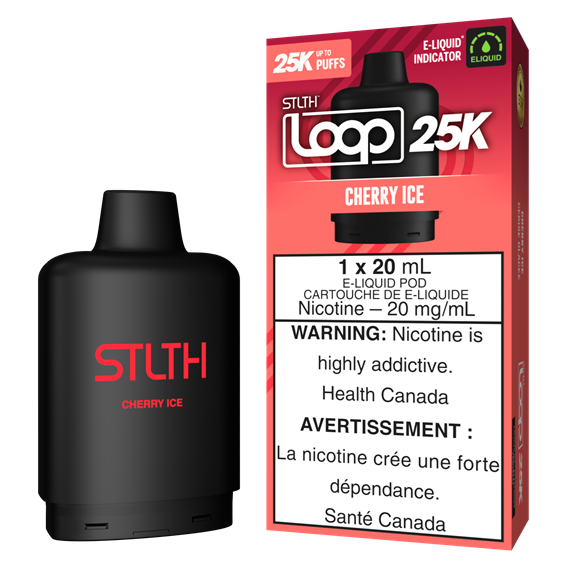 STLTH Loop 2 25K Pod - Cherry Ice