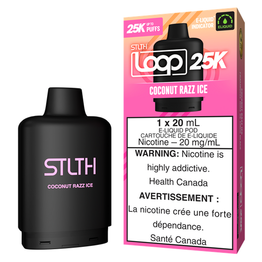 STLTH Loop 2 25K Pod - Coconut Razz Ice