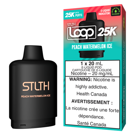 STLTH Loop 2 25K Pod - Peach Watermelon Ice