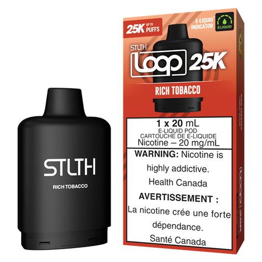 STLTH Loop 2 25K Pod - Rich Tobacco