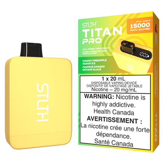 STLTH TITAN PRO 15K MANGO PINEAPPLE GUAVA ICE DISPOSABLE