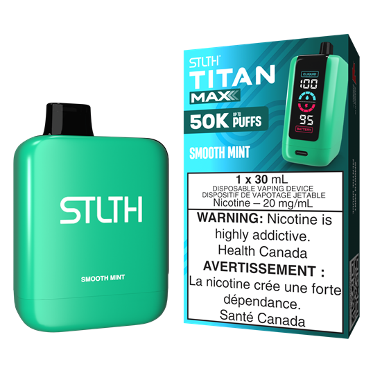 STLTH TITAN MAX 50K SMOOTH MINT DISPOSABLE