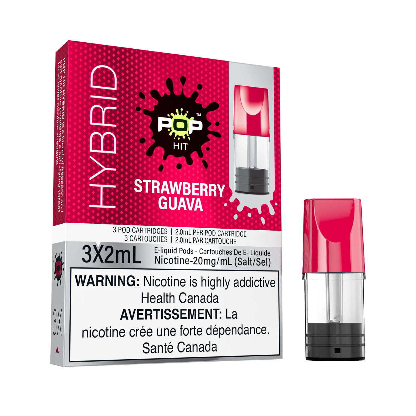 Pop Hit Pod Pack - Strawberry Guava 3/PK