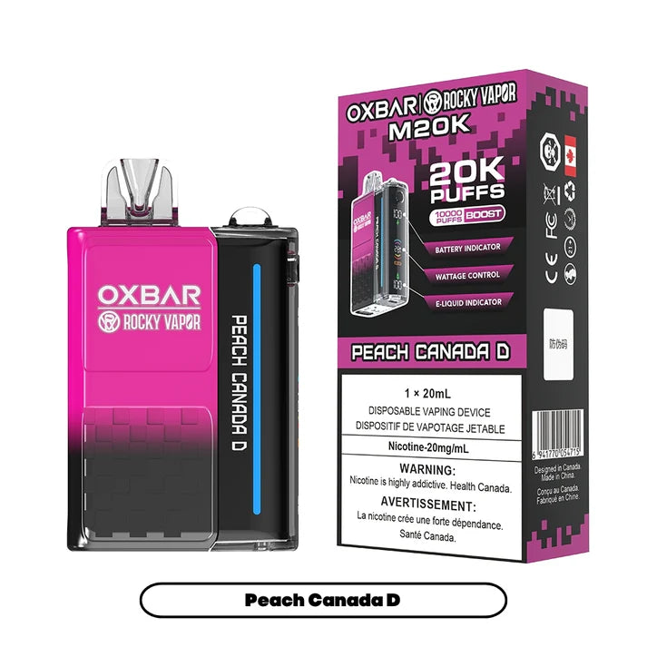 Rocky Vapor OXBAR M20K - Pêche Canada D