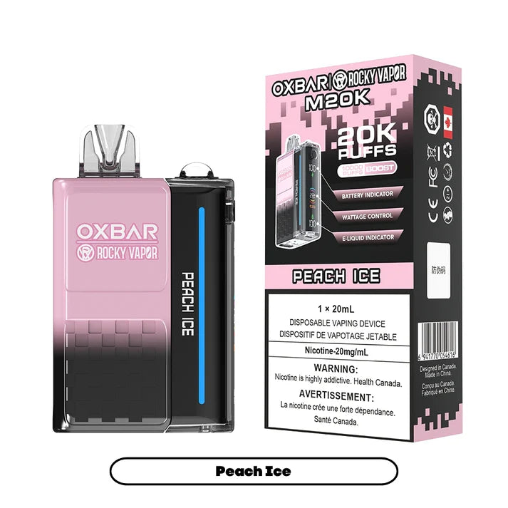 Rocky Vapor OXBAR M20K - Pêche Glacée