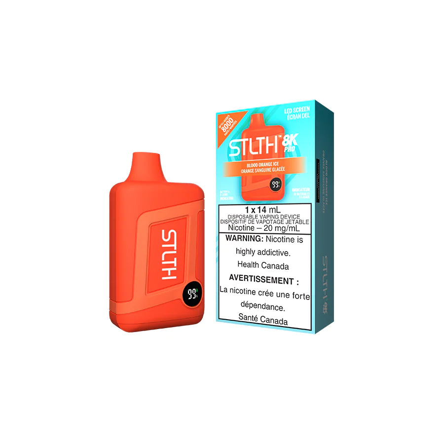 STLTH 8K PRO BLOOD ORANGE ICE DISPOSABLE