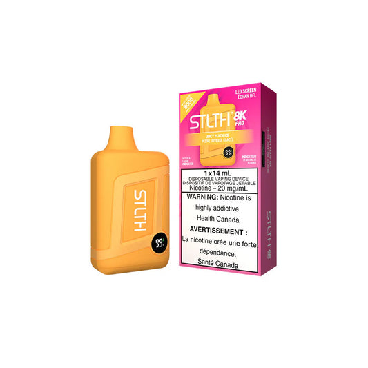 STLTH 8K PRO JUICY PEACH ICE DISPOSABLE