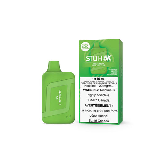 STLTH 5K GREEN APPLE ICE DISPOSABLE