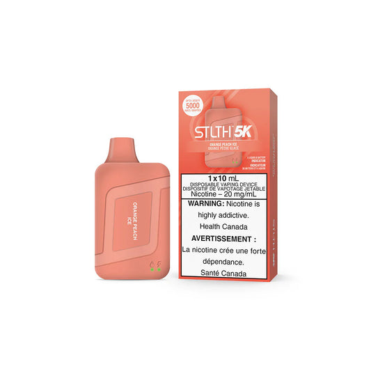 STLTH 5K ORANGE PEACH ICE DISPOSABLE