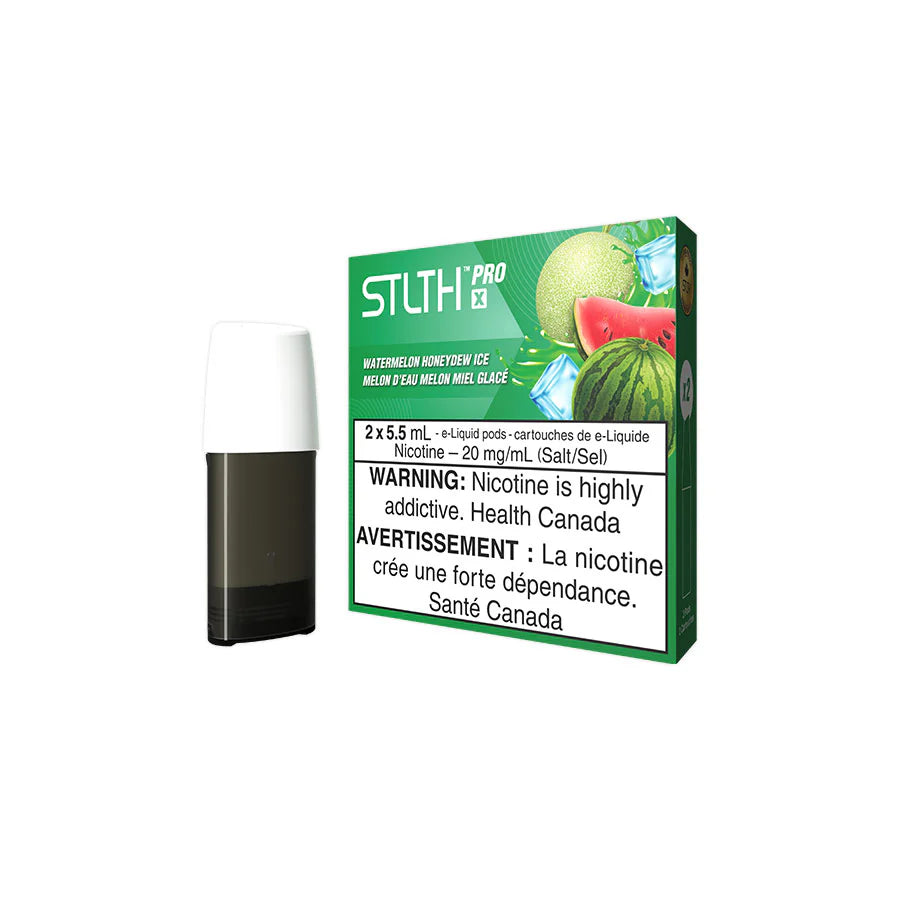 Pack de dosettes STLTH PRO X - Glace au melon d'eau et à la pastèque, 2/paquet