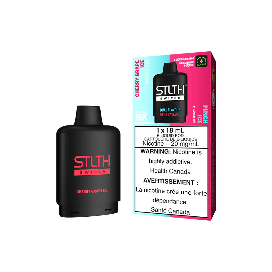 STLTH Loop 2 Switch 15K Pod - Cherry Grape Ice/Punch Ice