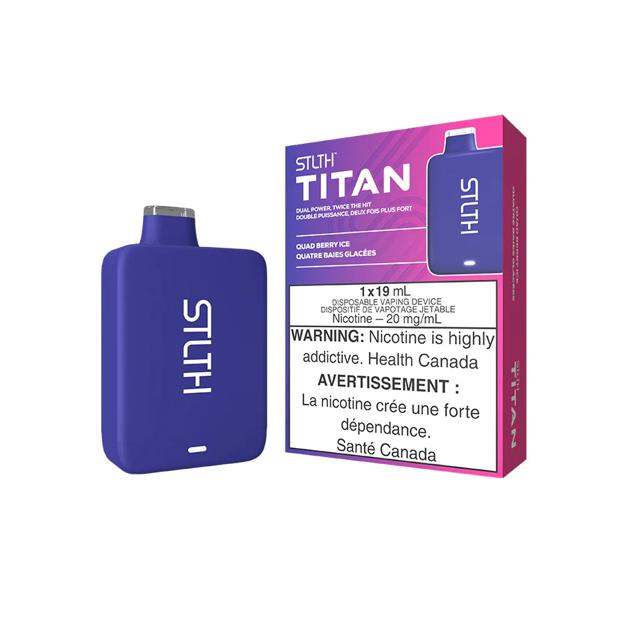 STLTH TITAN 10K QUAD BERRY ICE DISPOSABLE