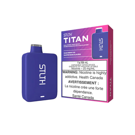 STLTH TITAN 10K QUAD BERRY ICE DISPOSABLE