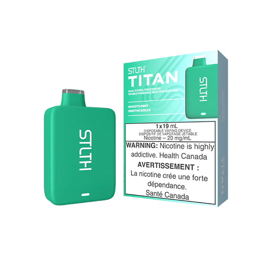 STLTH TITAN 10K SMOOTH MINT DISPOSABLE