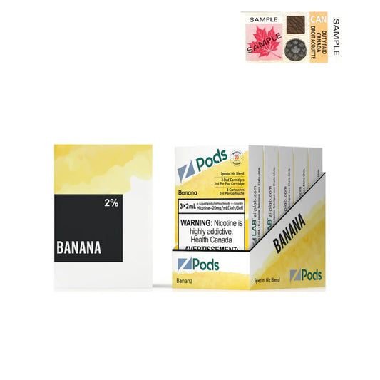 Pack de dosettes compatibles S - Banane 3/PK