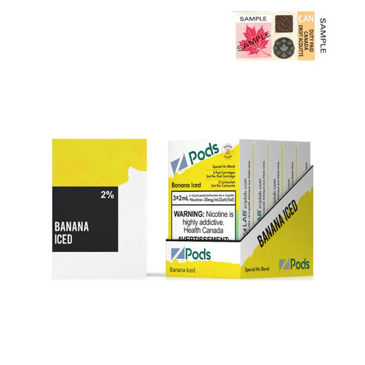 Pack de dosettes compatibles S - Banane glacée 3/PK