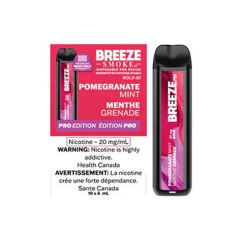 BREEZE PRO DISPOSABLE - POMEGRANATE MINT