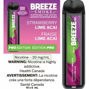 BREEZE PRO JETABLE - FRAISE CITRON VERT ACAI