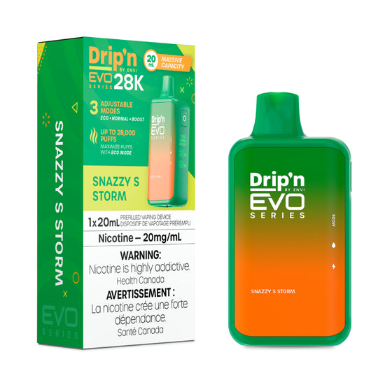 Drip'N by Envi EVO Series 28K Disposable - Snazzy S Storm