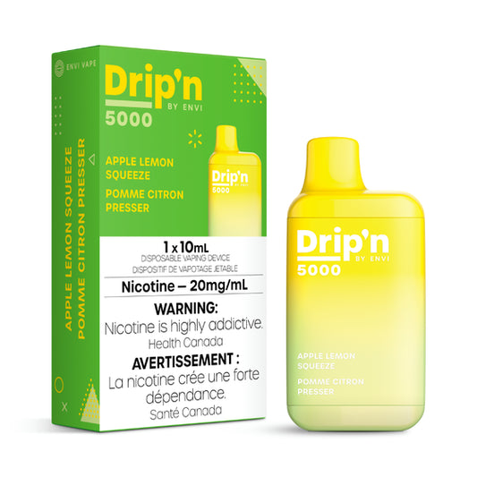 Drip'N by Envi 5k Jetable - Pomme Citron Squeeze