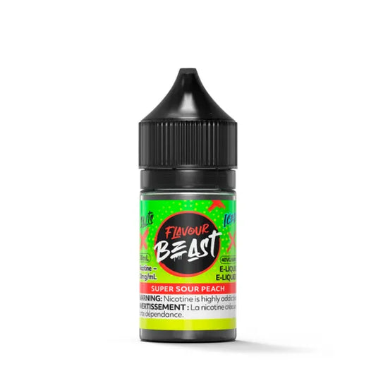 SUPER SOUR PEACH ICED BY FLAVOUR BEAST SALT