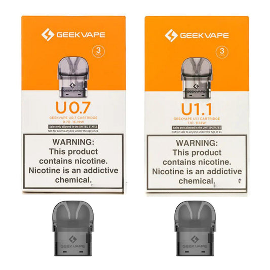 Pod de remplacement GeekVape U (CRC) (3 pk)