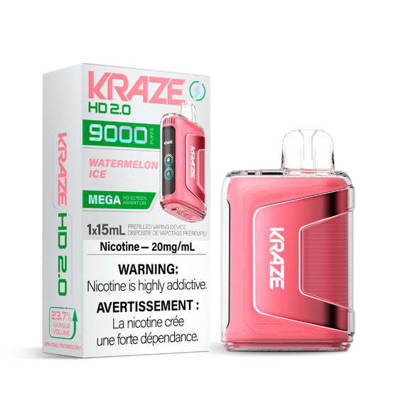 Kraze HD 2.0 Disposable - Watermelon Ice