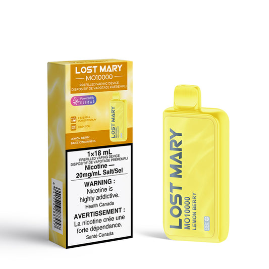 Lost Mary MO 10000 Jetable - Citron et Baies