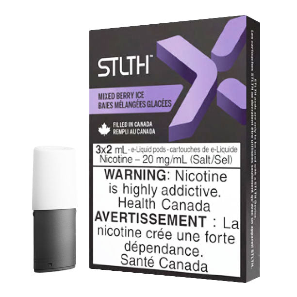 STLTH X Pod Pack - Mixed Berry Ice 3/PK