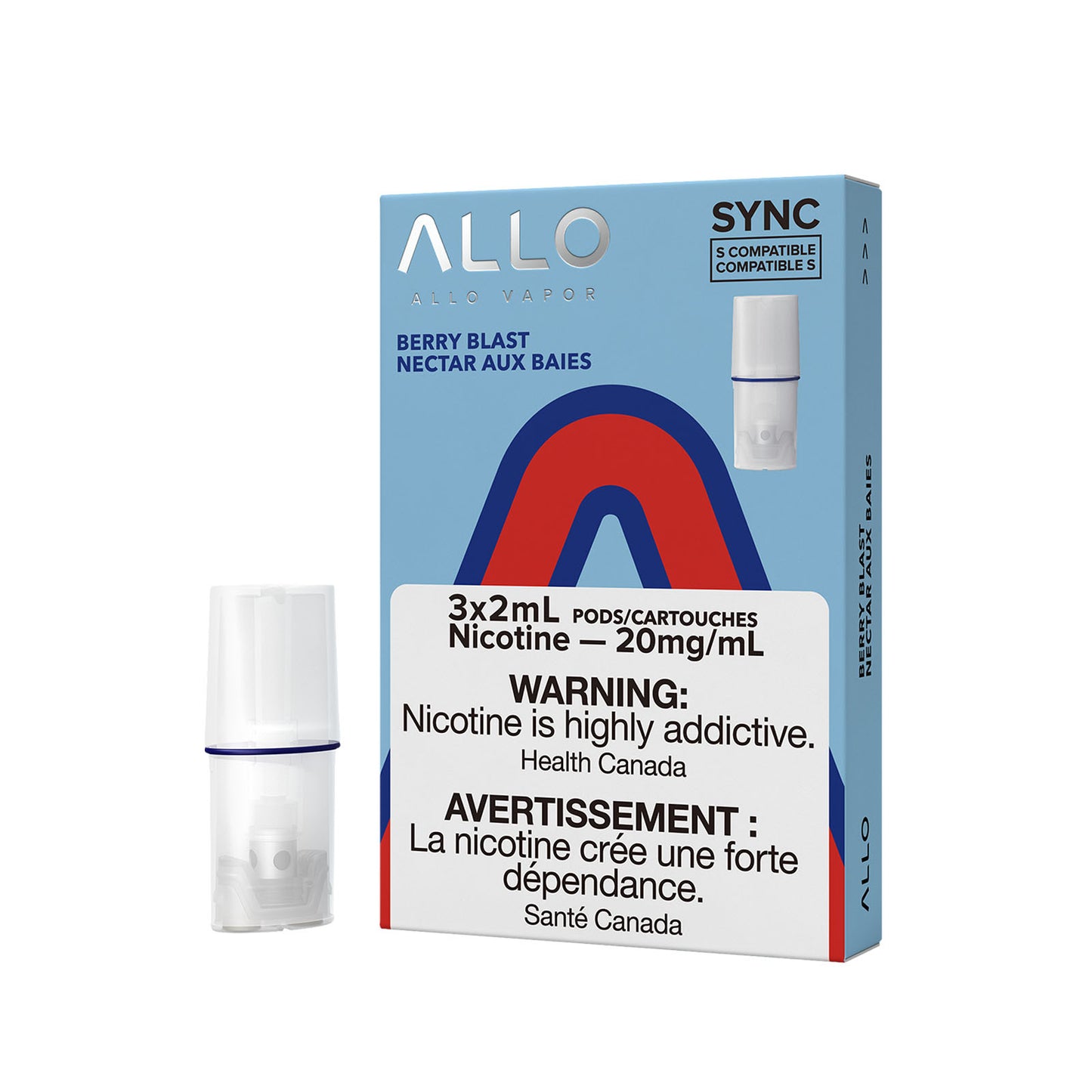 Pack de capsules Allo Sync - Berry Blast 3/PK