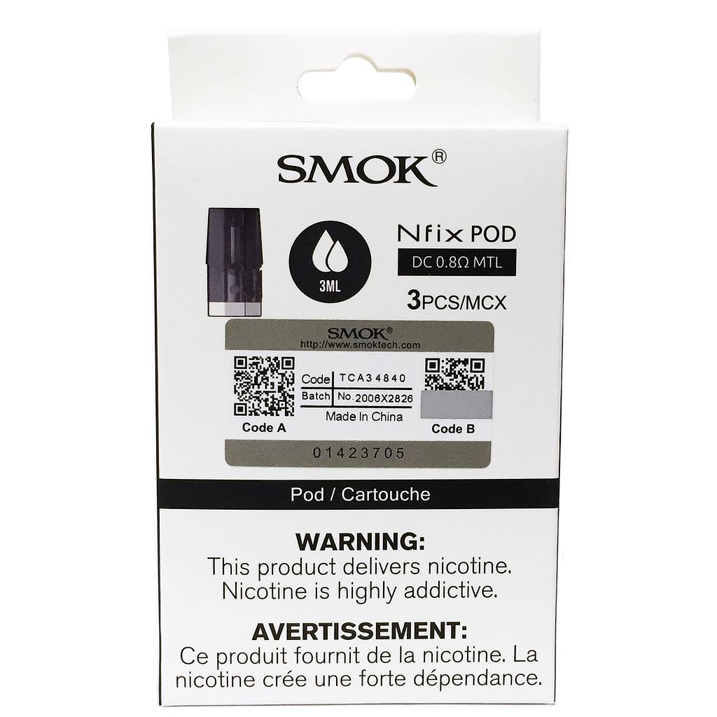 POD DE REMPLACEMENT SMOK NFIX (PQT 3)