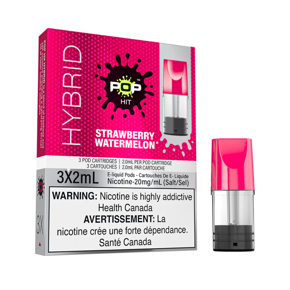 Pop Hit Pod Pack - Strawberry Watermelon 3/PK