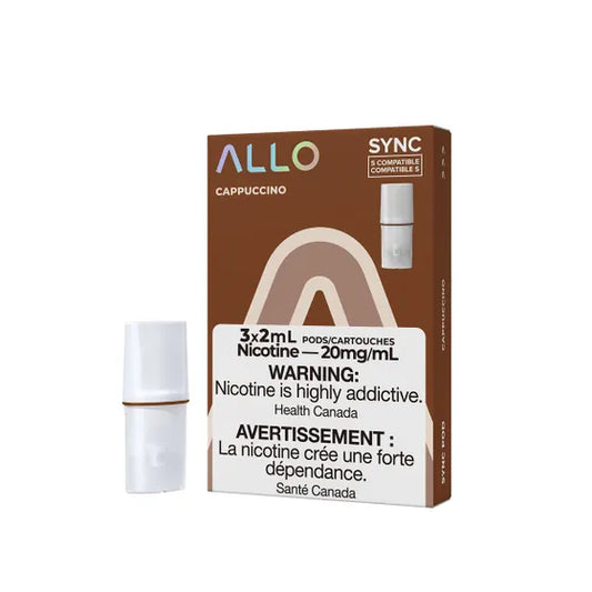 Allo Sync Pod Pack - Cappuccino 3/PK