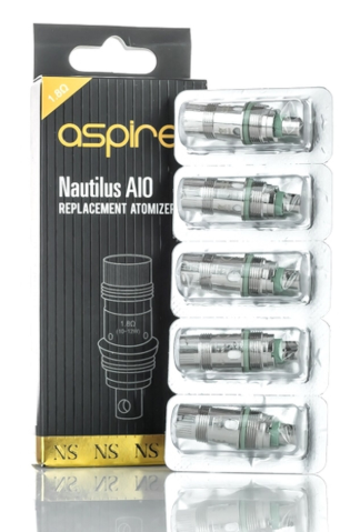 Bobines Aspire Nautilus AIO NS 1,8 ohm (5 packs)